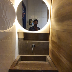 Customise Basin with Auto Sensor Water Tap